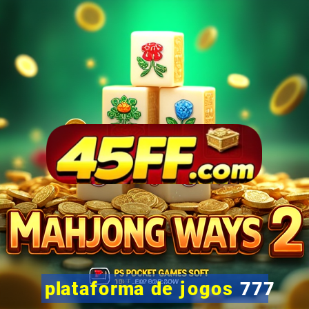 plataforma de jogos 777